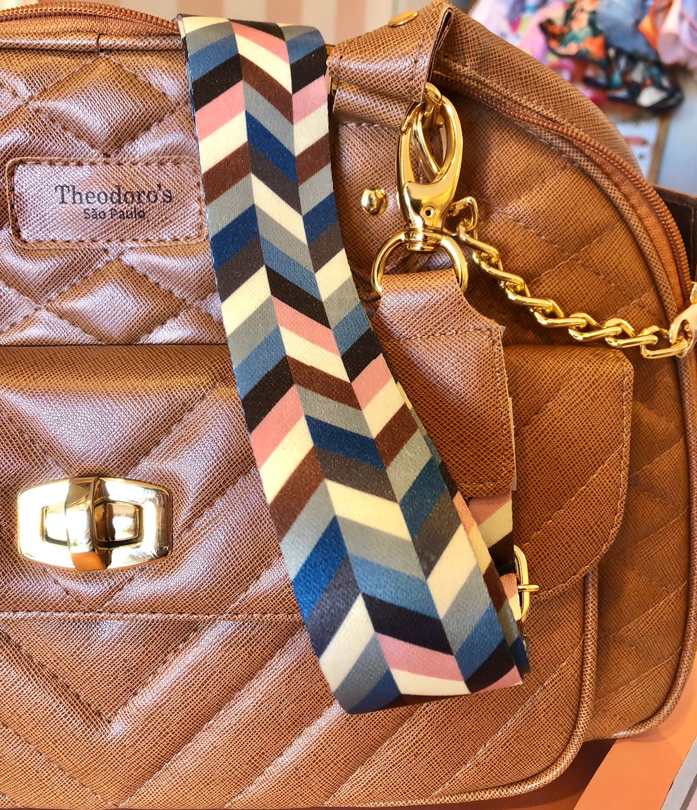 Bolsa Transpote Caramelo