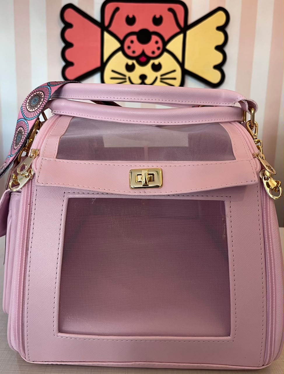 Bolsa Transporte Week Estendida Rosa