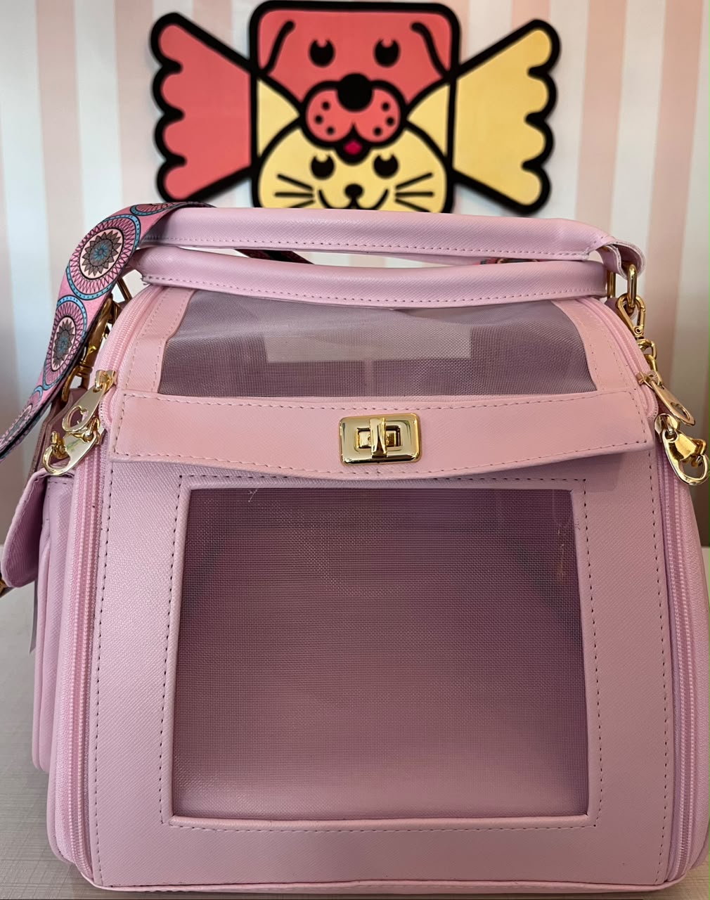 Bolsa Transporte Week Estendida Rosa