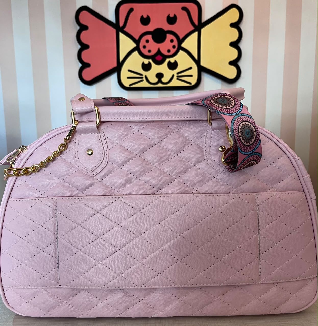 Bolsa Transporte Week Estendida Rosa