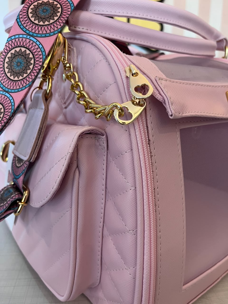 Bolsa Transporte Week Estendida Rosa