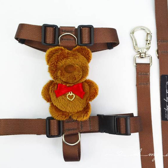 Peitoral H Ursão Marrom