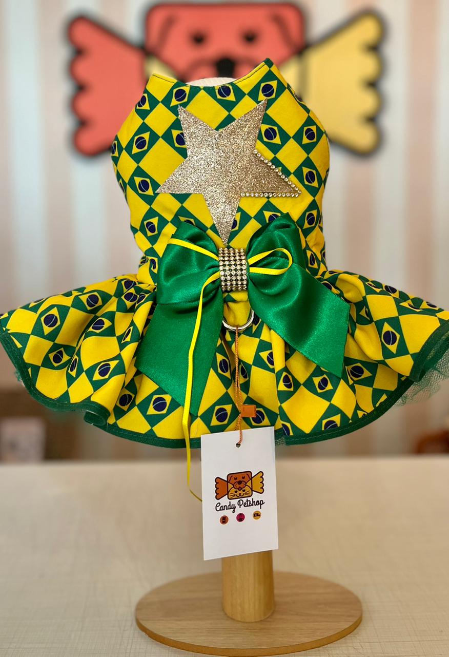 Vestido Luxo Brasil PP