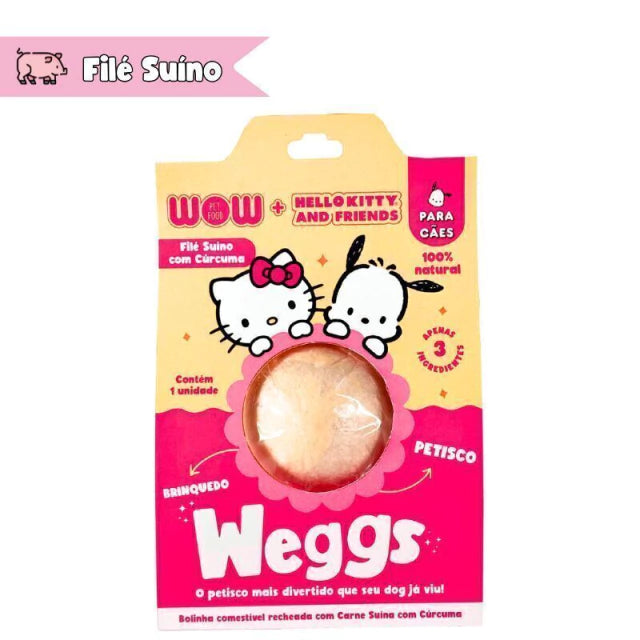 Petisco Natural Wow Pet Food Weggs para Cães