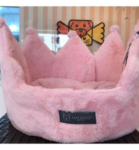 Cama Coroa em Tecido Nuvem Ultra Macio