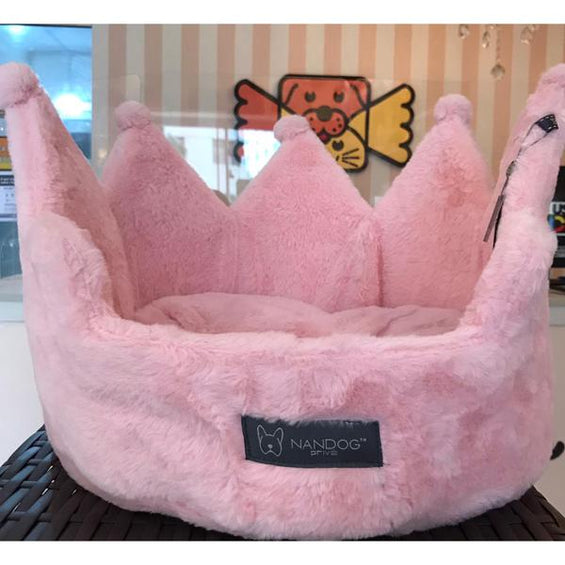 Cama Coroa em Tecido Nuvem Ultra Macio